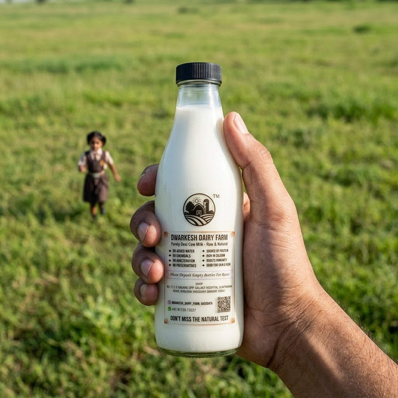Fresh milk trial pack
